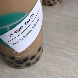 Soy milk tea